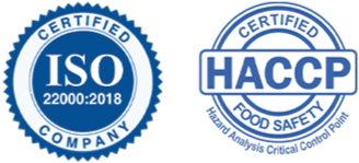 ISO and HACCP Certified